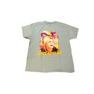 Crossroads XL Brittany Spears Light blue Short sleeve Tshirt tee NEW